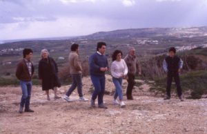Eddie Fenech Adami with his family in Bidnija