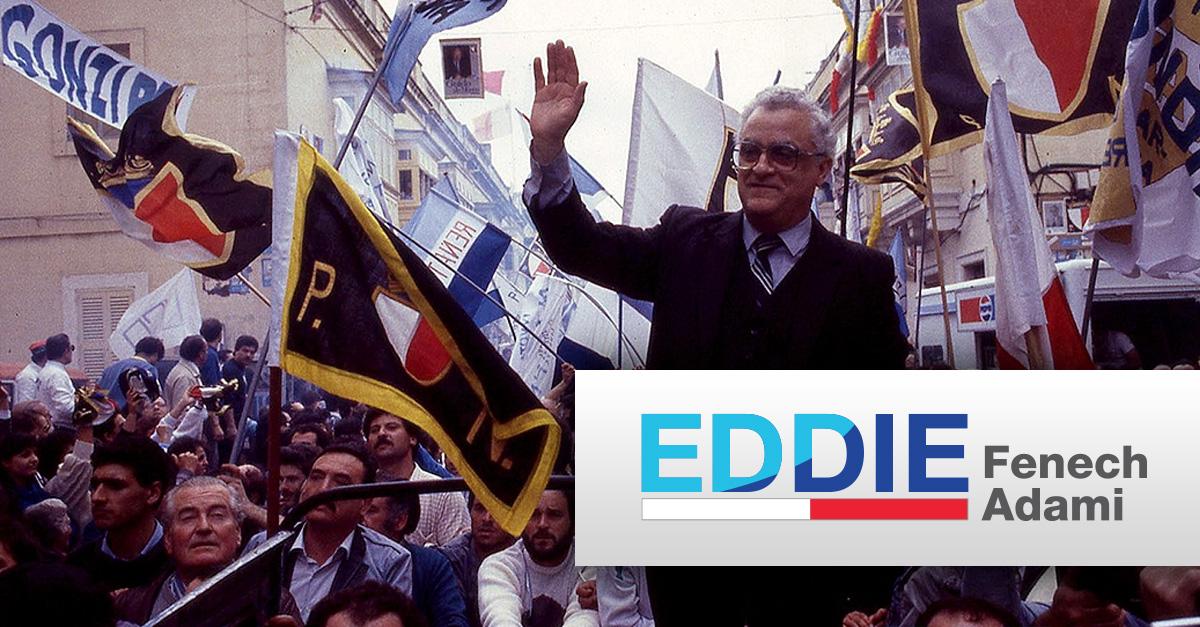 James V. Downton Archives Eddie Fenech Adami